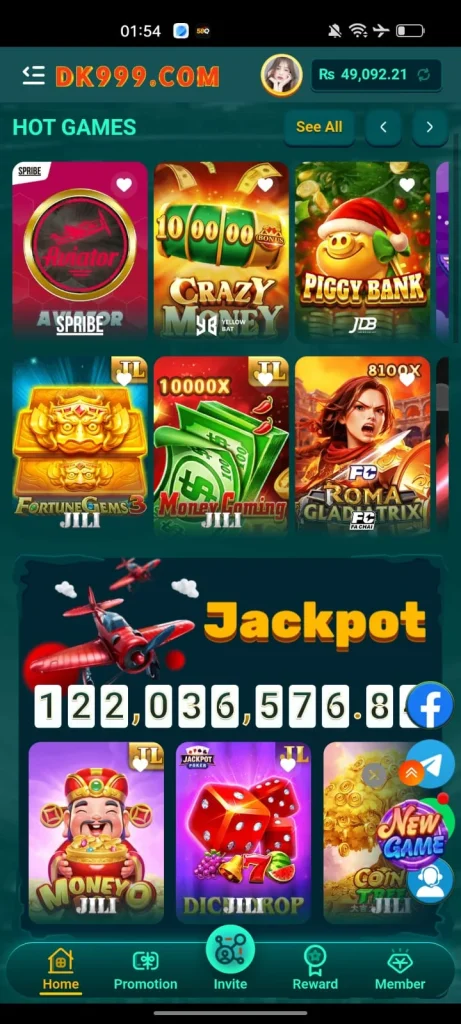 DK999 Game Jackpot